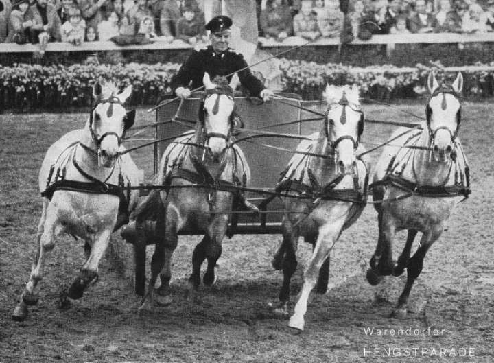 Römischer Streitwagen, gebaut von Hubert Broicher Senior