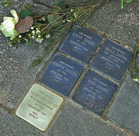 Stolpersteine Familie Zander