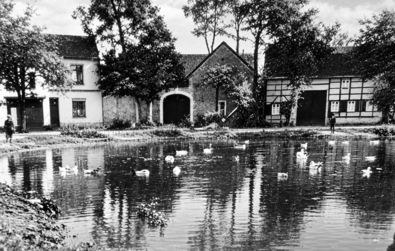 Historisch befand sich im Quellbereich des Mühlenbaches in Herrath ein Dorfteich, der eng mit dem Ursprung des Bachlaufes verbunden war und früher im Oberlauf auch Alsbach genannt wurde.