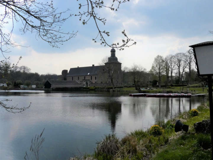 Abendstimmung Schloss Tüschenbroich