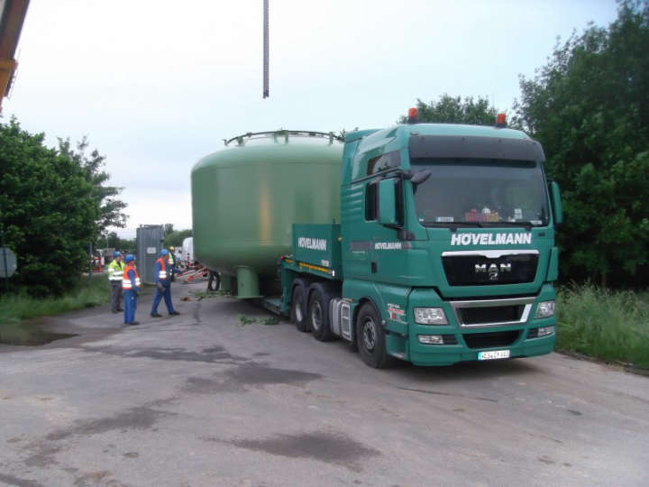 Tank für das Wasserwerk