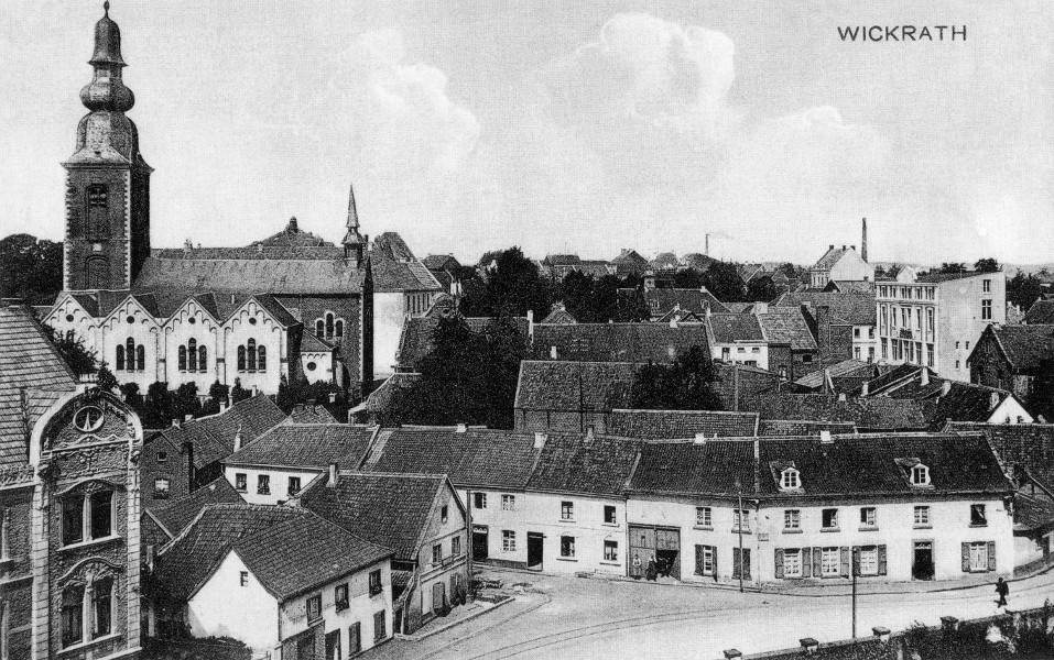 Ansicht Wickrath von Norden um 1900 (4)
