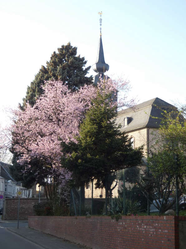 Kirche nach Renovierung im März 2024
