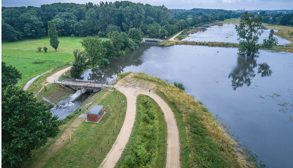 Hochwasser-Rückhaltebecken Geneicken