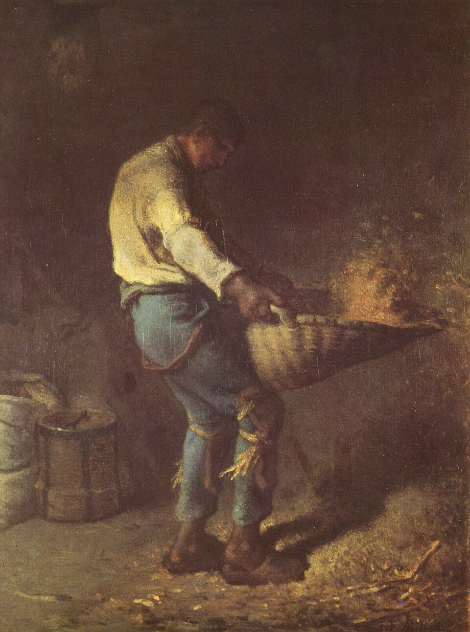 Worfeln Jean-François Millet, Public domain, via Wikimedia Commons