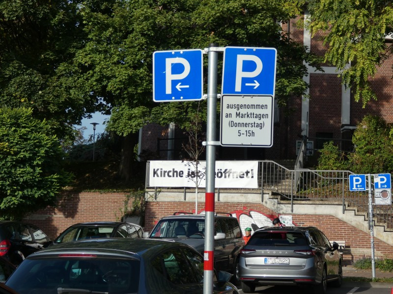 Parplatz Nutzungszeiten